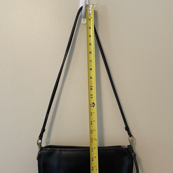 Vintage Coach Leather Basic Bag Purse - Picture 16 of 16